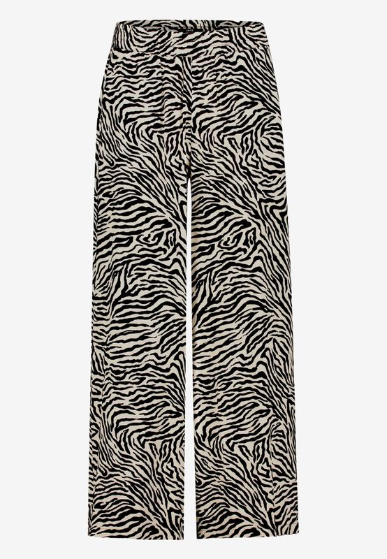 Zero Schlupfhose mit weitem Bein Zwart 110-10004155-1891