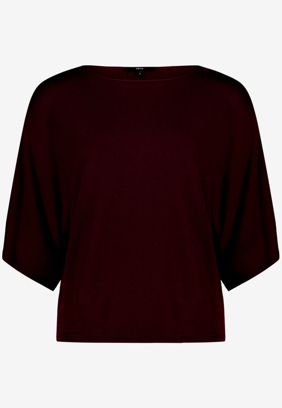 Zero Pullover  mit Fledermausärmeln Rood 110-10004132-4685