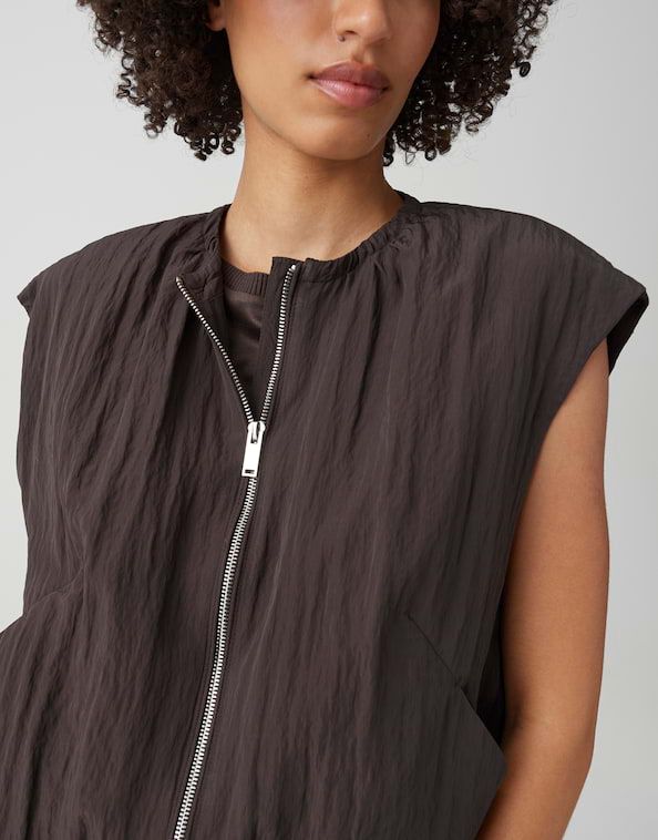 Opus Werina gilet Bruin
