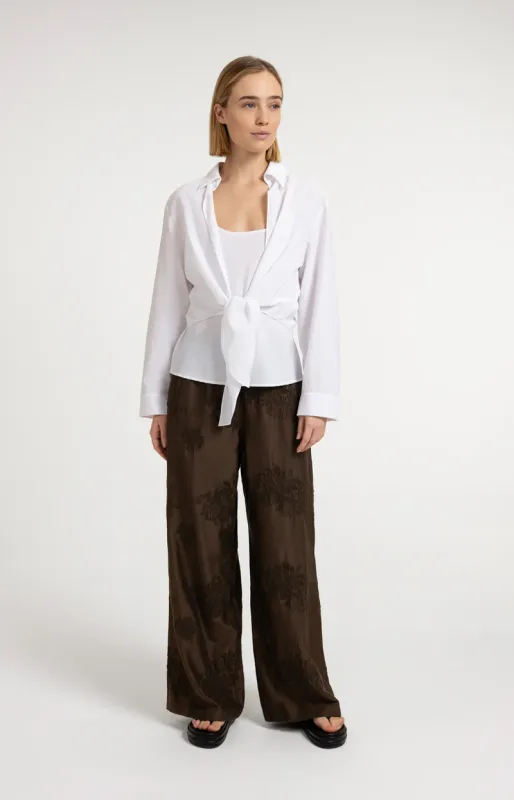 YAYA Blouse met bijpassende top Wit
