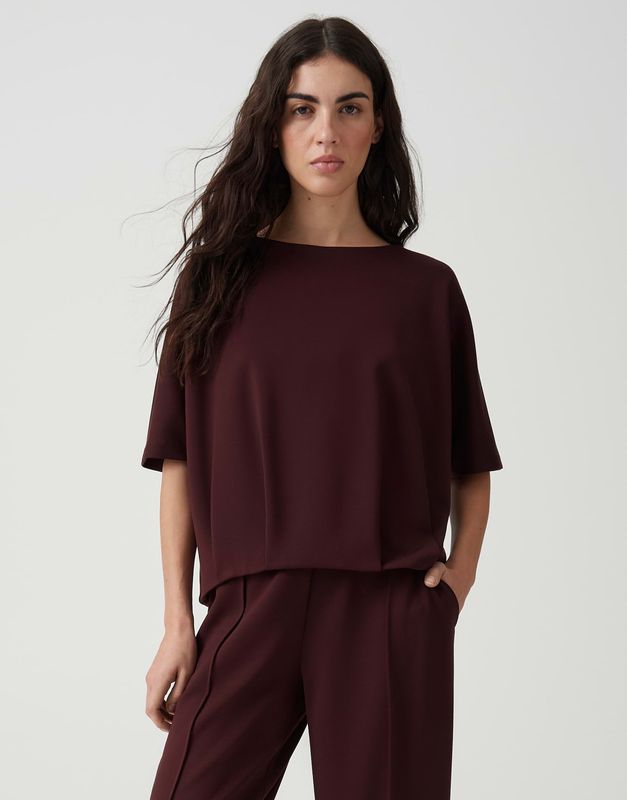 Opus Ginne sweatshirt Rood