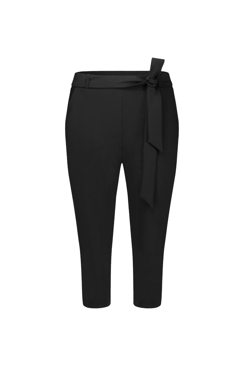 Studio Anneloes Hanna capri trousers Zwart