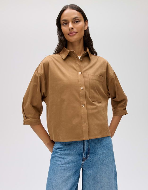 Opus Faloura Blouse Bruin