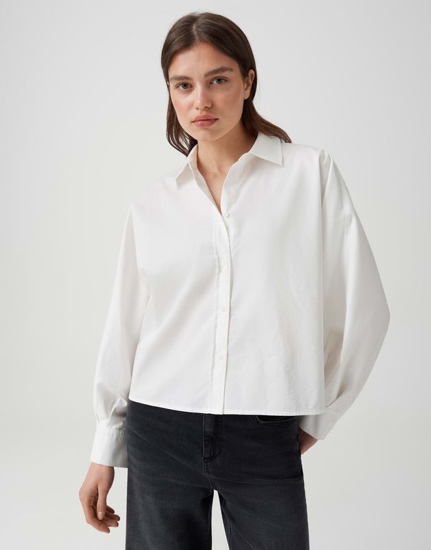 Opus Feddy blouse Wit