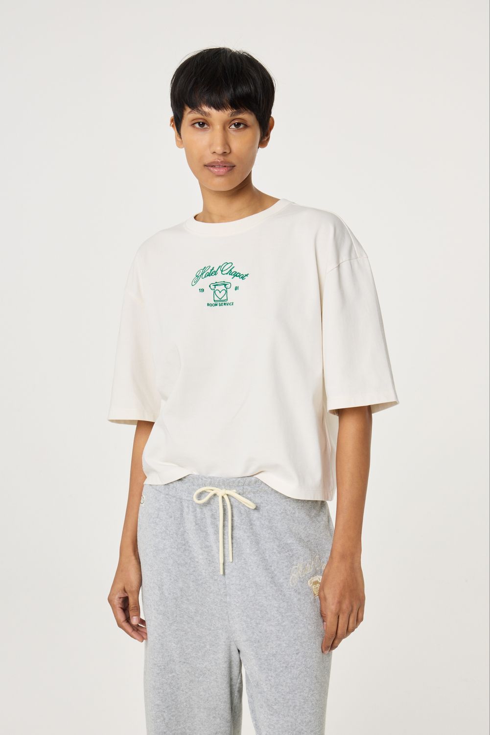 Fabienne Chapot Benja T-shirt Ecru CLTTSH01