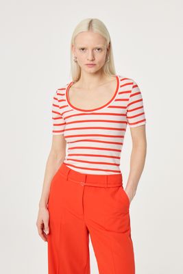 Fabienne Chapot Lena Shortsleeve T-Shirt Ecru