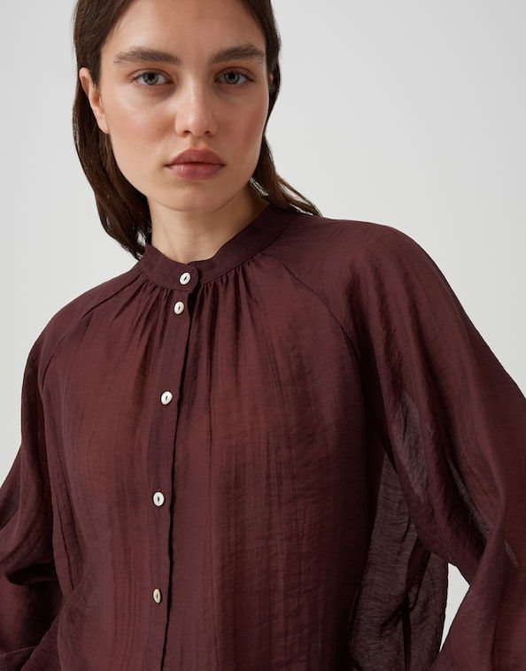 Opus Fabrielle Blouse Rood