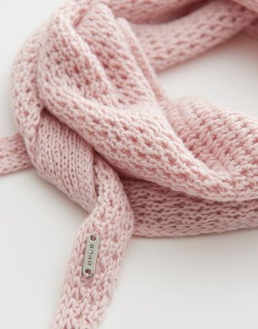 Opus Alisie scarf Roze