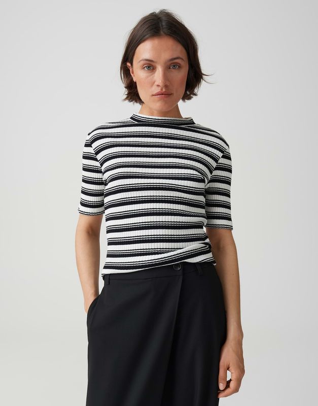Opus Sokira Shirt Zwart