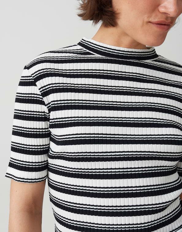 Opus Sokira Shirt Zwart