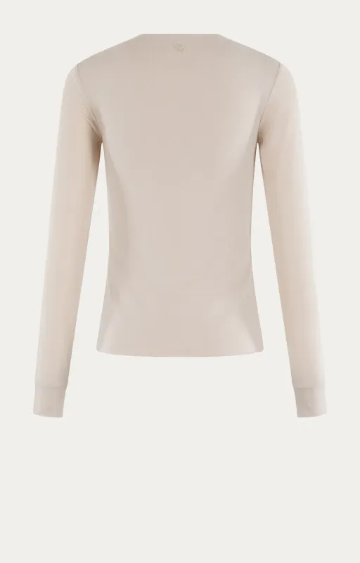 Moscow Lucia T-shirt Beige