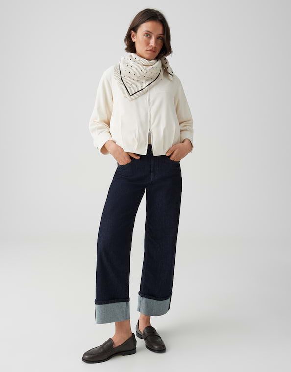 Opus Arienna scarf Ecru
