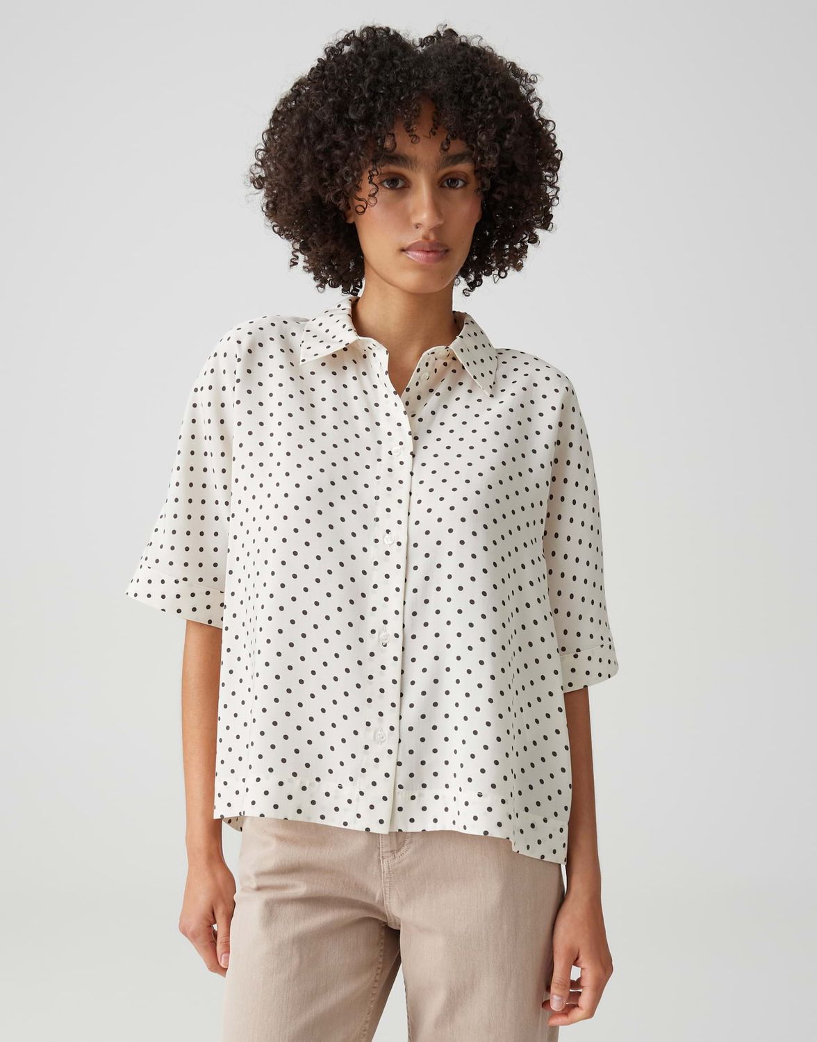 Opus Farise polkadot Ecru