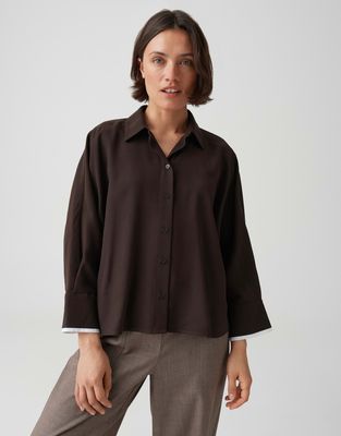 Opus Frenasa blouse Bruin