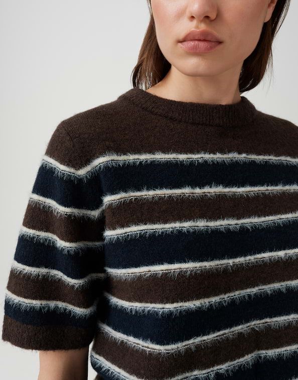 Opus Pimota stripe trui Bruin