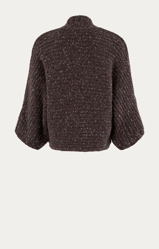 Moscow Vest korte mouw Bruin