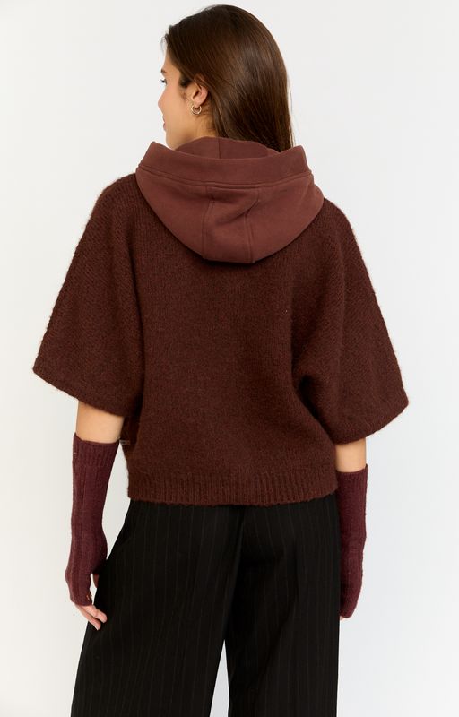 Moscow Vest korte mouw Rood