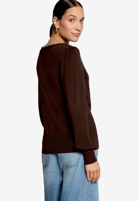 Zero Strickpullover Kurz 1/1 Arm Bruin 110-10002387