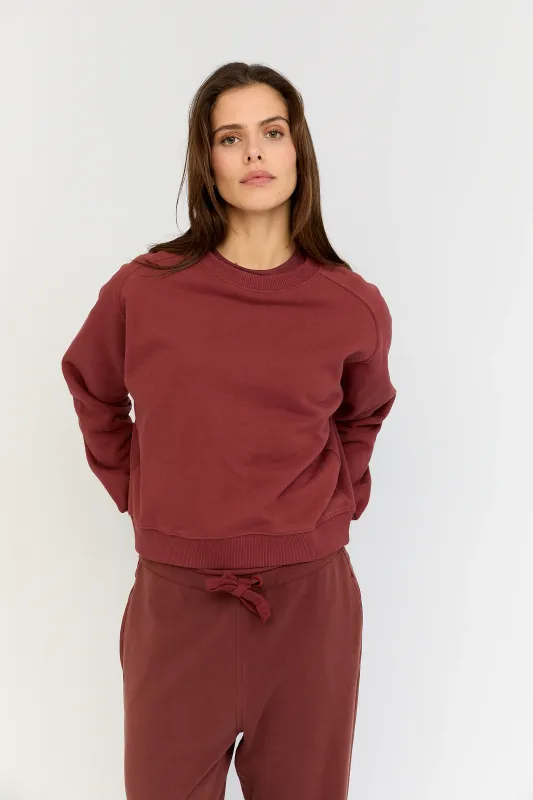 Moscow Sweatshirt lange mouw Rood