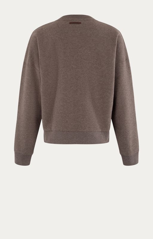 Moscow Sweatshirt lange mouw Bruin