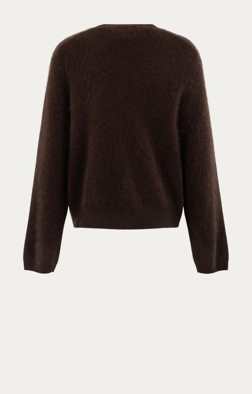 Moscow Pullover lange mouw Bruin