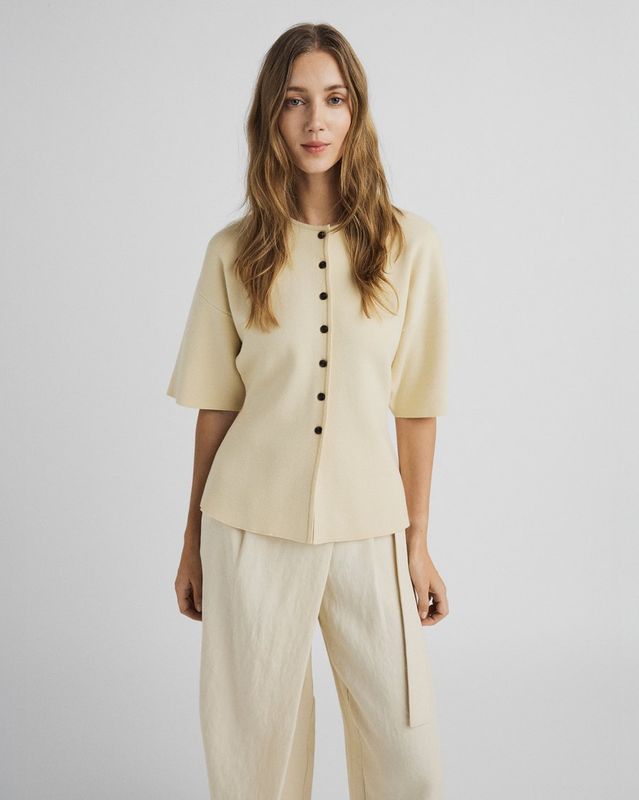 MSCH Copenhagen MSCHMirielle East 2 4 Cardigan Beige