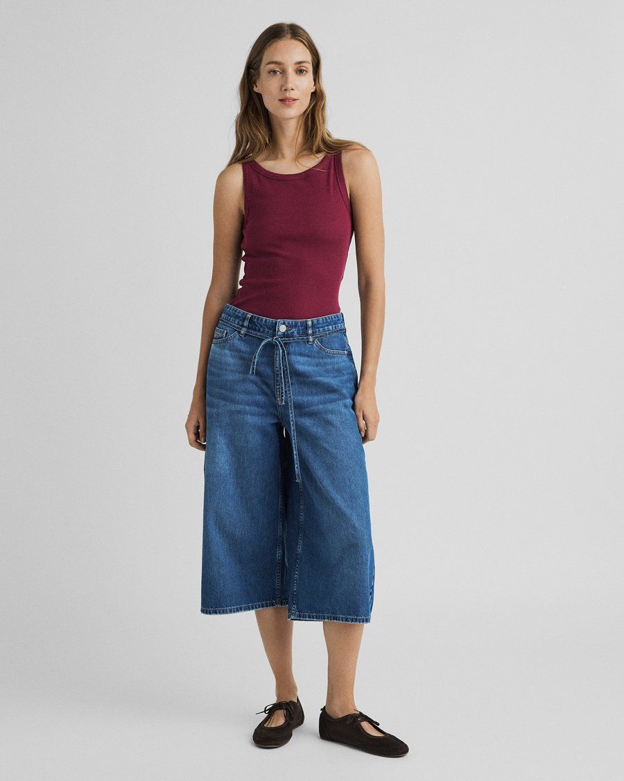 MSCH Copenhagen MSCHKine Lis Culotte Jeans Blauw
