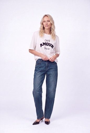 Florez Amour T-shirt Wit CR0710