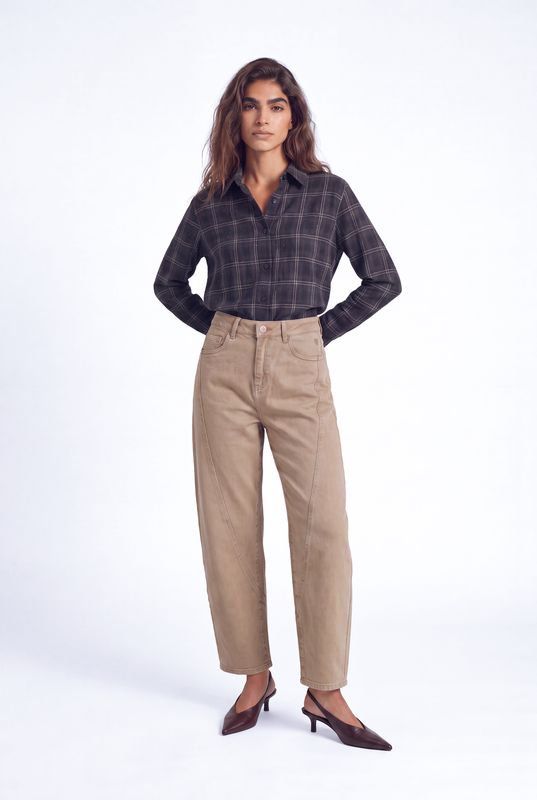 Florez Haley Jeans Bruin
