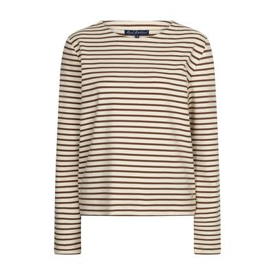 Red Button Terry stripe Bruin