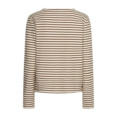 Red Button Terry stripe Bruin