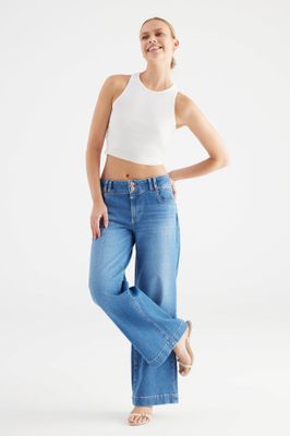 Cup Of Joe Denim Carlotta Blauw COJ0226