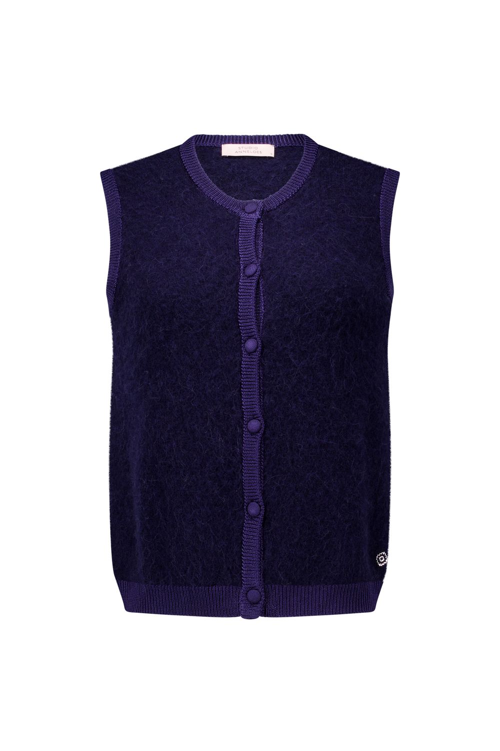 Studio Anneloes Cate sls cardigan Blauw 14162