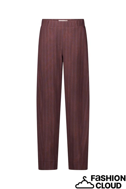 Studio Anneloes Marlise stripe trousers Bruin 14100