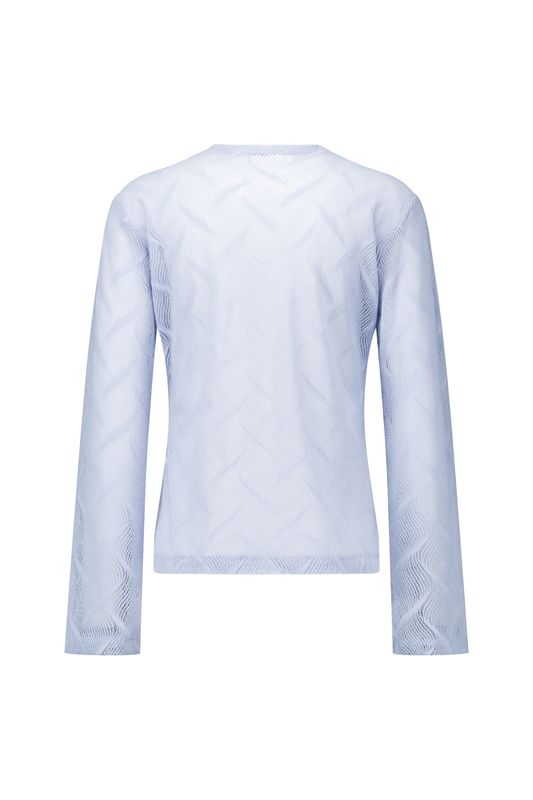 Studio Anneloes Reagan flaire lace top Blauw 14111