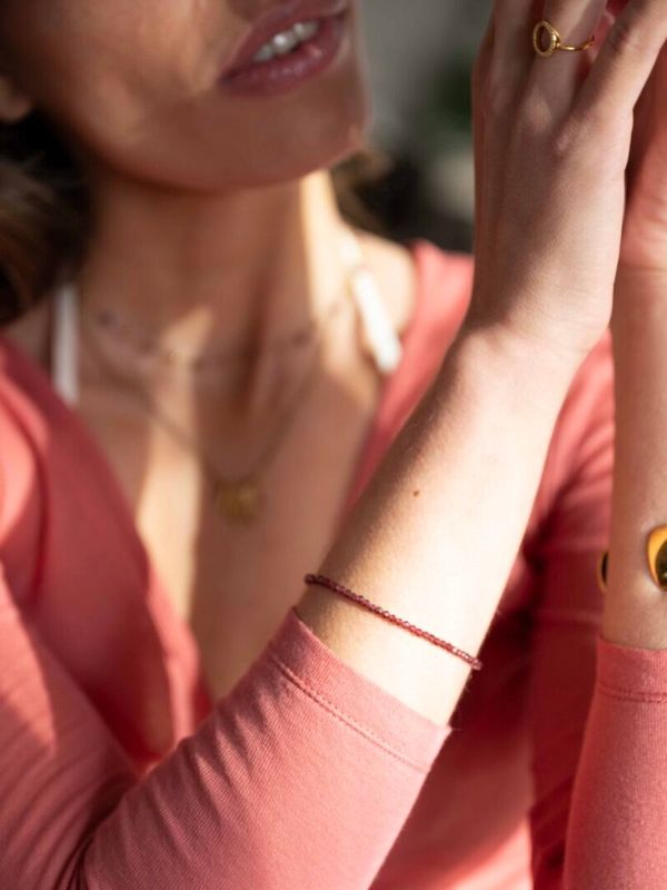 Ellen Beekmans Armbandje met fijne gemstones / aube Multi ARM9182