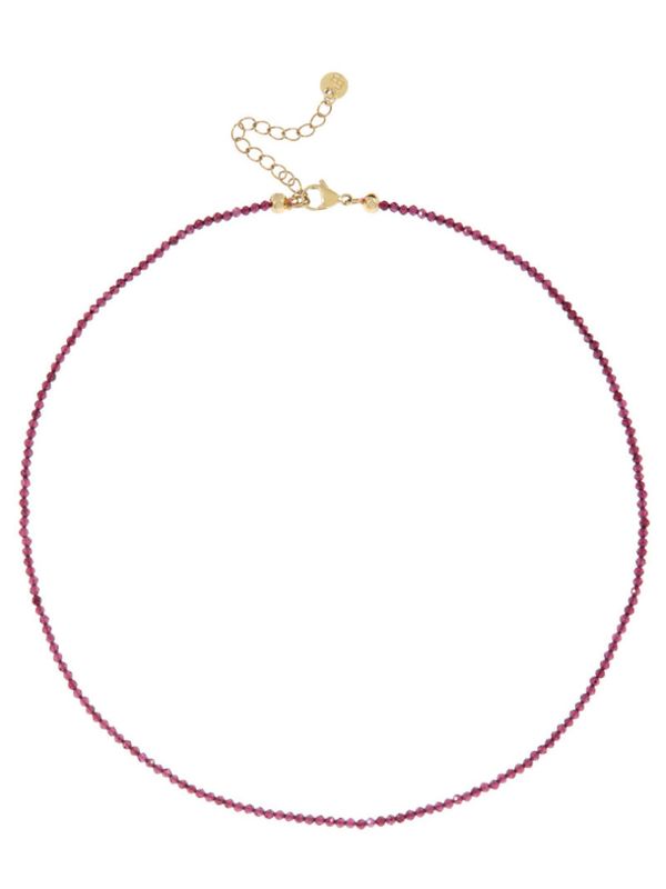 Ellen Beekmans Fijne korte ketting met mini edelste Multi KET26187111