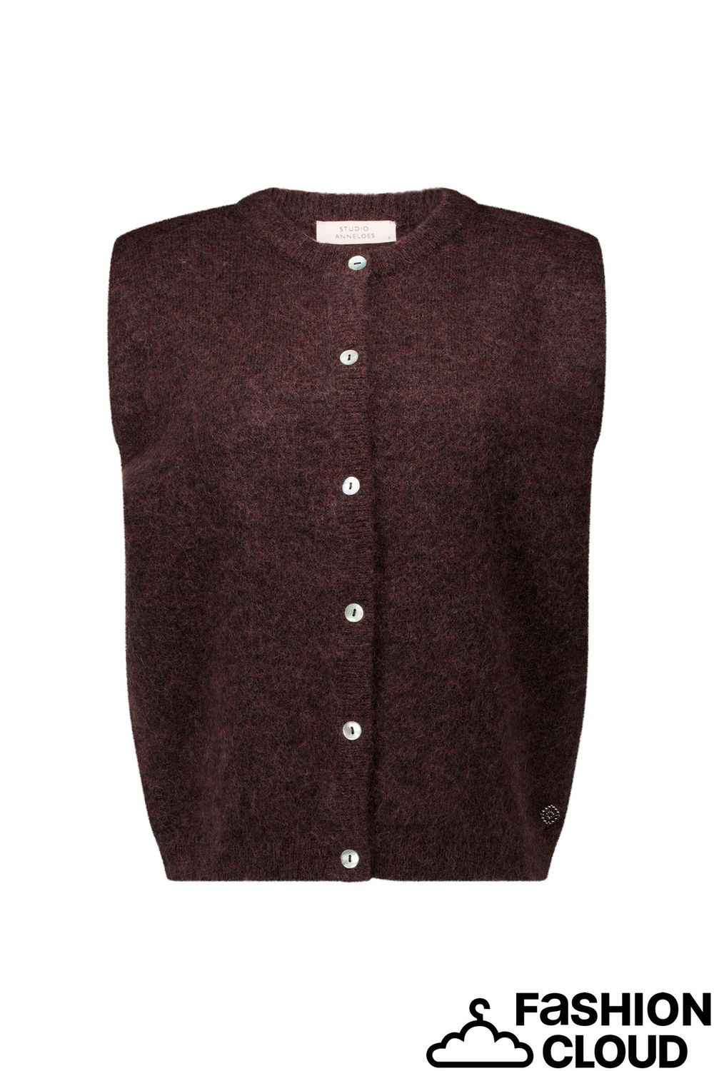 Studio Anneloes Bibi sls cardigan Bruin 14106