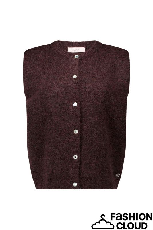 Studio Anneloes Bibi sls cardigan Bruin 14106