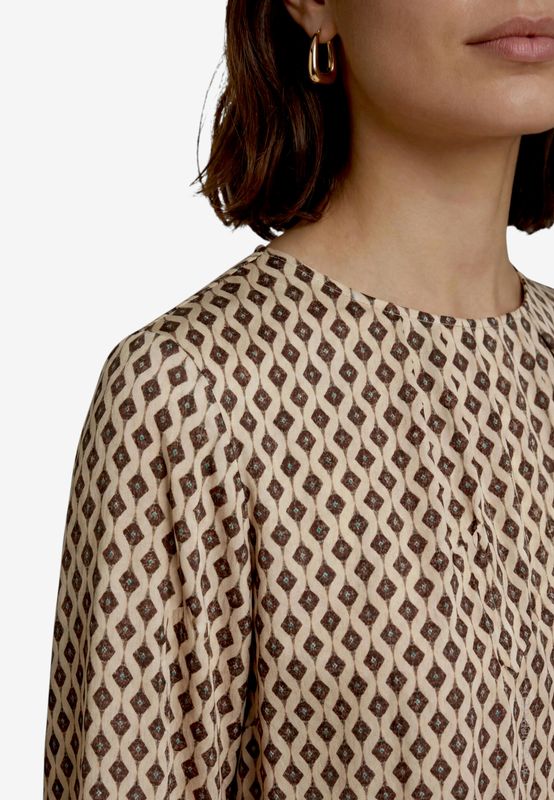 Zero Bluse Kurz 1/1 Arm Bruin 110-10004301