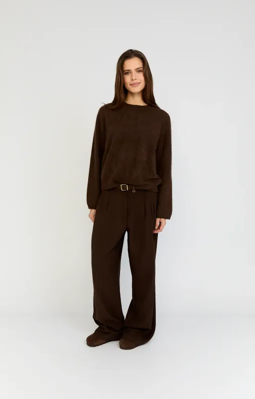Moscow Broek vi poly Bruin 85-02-Olivia