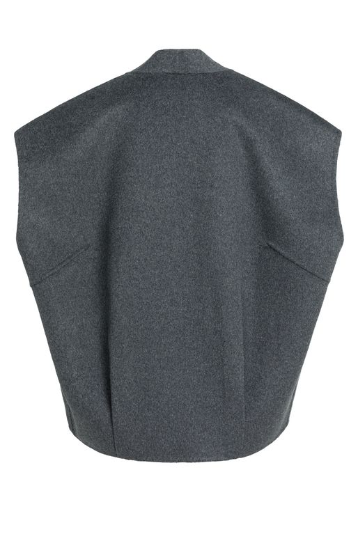 YaYa Oversized bodywarmer Grijs 02-021010-609