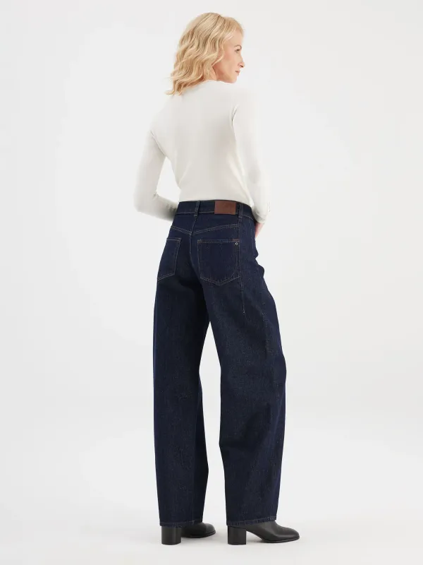 Cup Of Joe Denim mid waist balloon jeans Jeans Clara