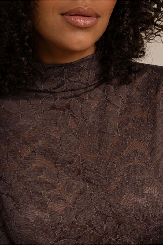 Studio Anneloes Reagan lace top Bruin 91546