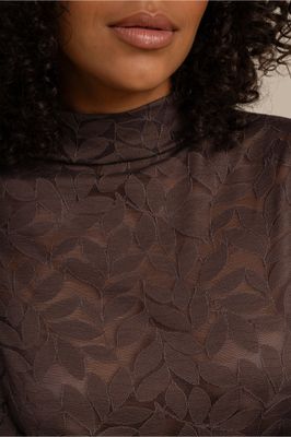 Studio Anneloes Reagan lace top Bruin 91546
