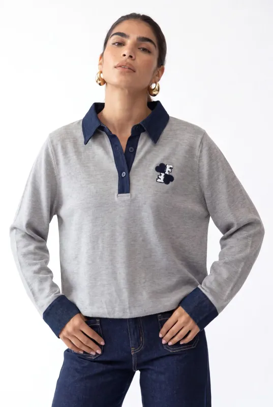 Florez Elison Sweater Grijs CR0761