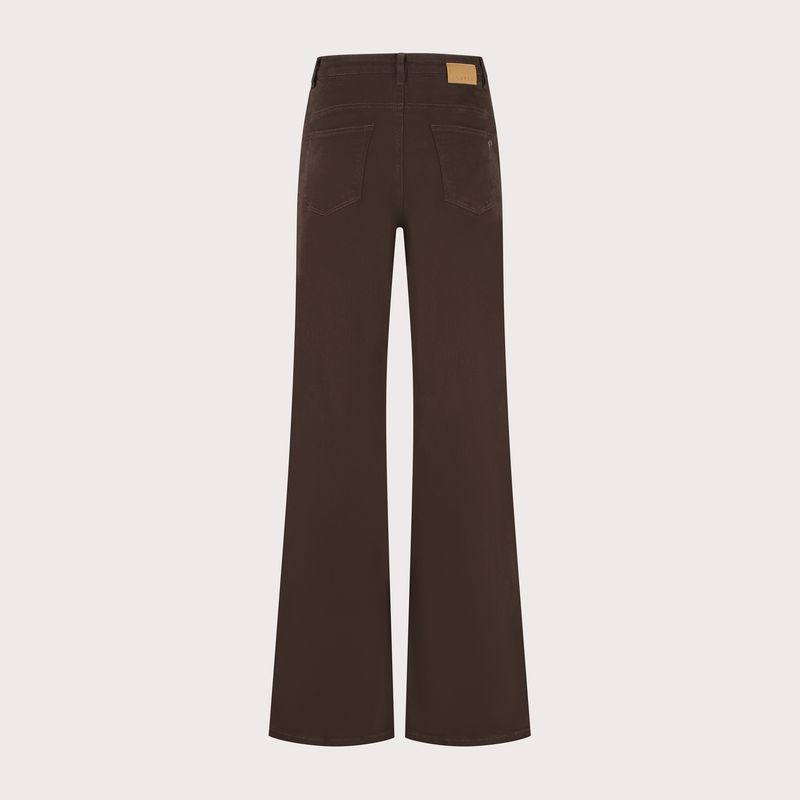 Florez Ana Flared Pocket Bruin CR0103