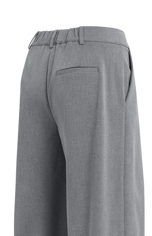 YaYa Pantalon met overslagsluiting Grijs 01-301286-609