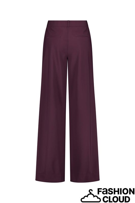 Studio Anneloes Lexie bonded trousers Paars 14204