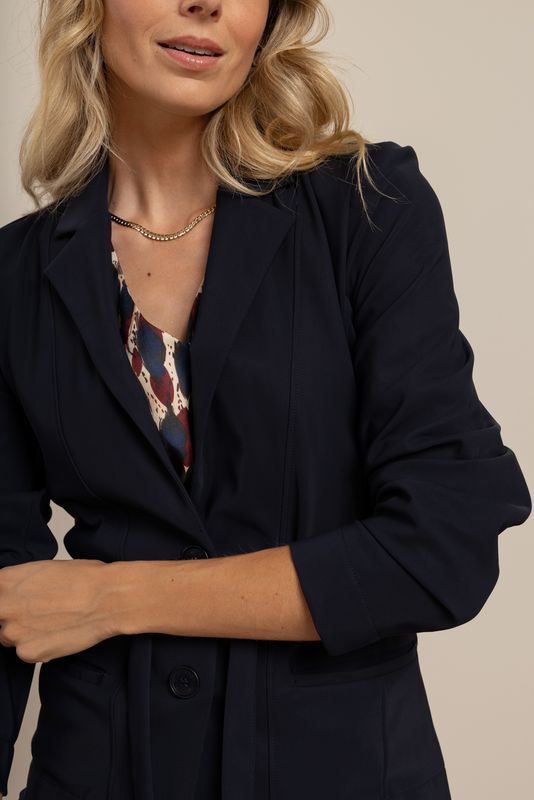 Studio Anneloes Elin bonded blazer Bruin 94859